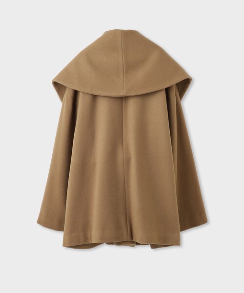 ROPE'(ロペ)の「【一部店舗限定】【REALM(レルム)】SHAWL COLLAR HALF COAT|ショートコート 26AW(ステンカラーコート・レディース・ベージュ/グレー・38)」の22枚目の写真