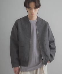 SENSE OF PLACE by URBAN RESEARCH | 『洗濯可』ダブルポケットニットブルゾン(ブルゾン)