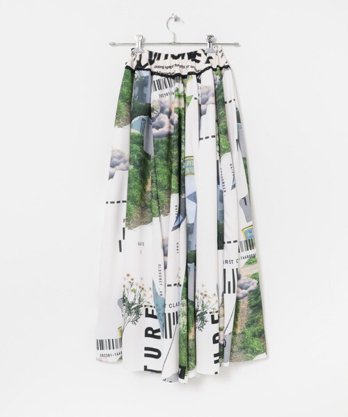 THE GOODLAND MARKET（ザグッドランドマーケット）の「old honey　61℃skirt（スカート・レディース・white/yellow・one）」の13枚目の写真
