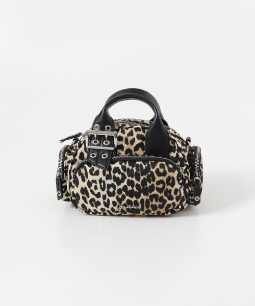 URBAN RESEARCH(アーバンリサーチ)の「GANNI Bucky Polochon Small P(ハンドバッグ・レディース・Leopard・-)」の1枚目の写真