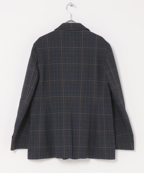 URBAN RESEARCH ROSSO（アーバンリサーチロッソ）の「チェックテーラードフォルムジャケット（ブルゾン・レディース・BEIGECHECK/NV CHECK・36/38）」の9枚目の写真