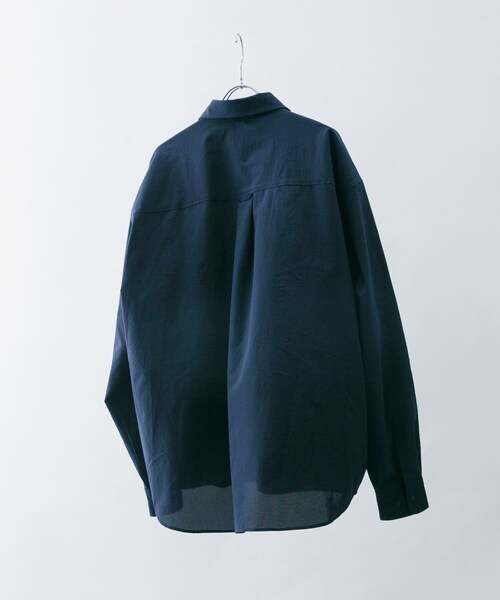 EKAL(エカル)の「『吸水速乾/通気性/軽量』DOT AIR LONG-SLEEVE SHIRTS(シャツ/ブラウス・メンズ・ネイビー/ブラウン/ブラック・M/L)」の9枚目の写真