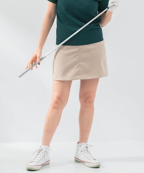 URBAN RESEARCH Sonny Label（アーバンリサーチサニーレーベル）の「OOPS　台形スカート（スカート・レディース・ベージュ/ブラック/グリーン・36/38）」の16枚目の写真