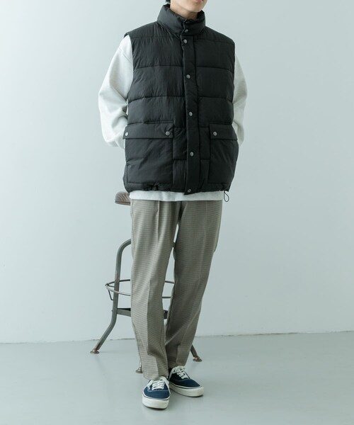 ITEMS URBANRESEARCH(アイテムズ アーバンリサーチ)の「発熱機能 パデッドベスト(その他アウター・メンズ・BLK/BRN/BLU/B.GRN・M/L)」の9枚目の写真