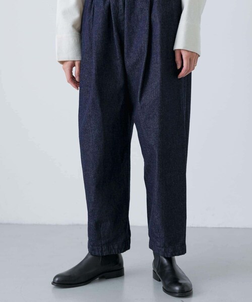 かぐれ（カグレ）の「デニムクロップドパンツ（デニムパンツ・レディース・INDIGO・FREE）」の14枚目の写真