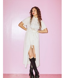 jouetie | ハーフスリーブラップワンピース(ワンピース)