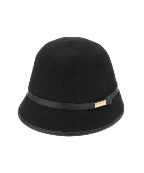 RESEXXY（リゼクシー）の「フェルトベルハット（ハット・レディース・チャコールグレー/ブラック/ベージュ・F）」の2枚目の写真