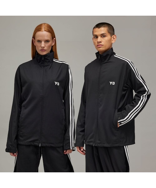 トップス Y-3 REFINED WOOL 3-STRIPES TRACK TOP XS adidas（アディダス）の「Y-3 REFINED WOOL 3-STRIPES TRACK TOP