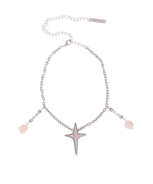 PAMEO POSE（パメオポーズ）の「Kirakira Choker（ネックレス・レディース・ホワイト/スカイブルー/パープル・F）」の11枚目の写真