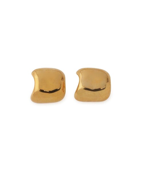 ADAM ET ROPE'(アダムエロペ)の「カーブフォルムピアス(ピアス(両耳用)・レディース・ゴールド/シルバー・F)」の10枚目の写真