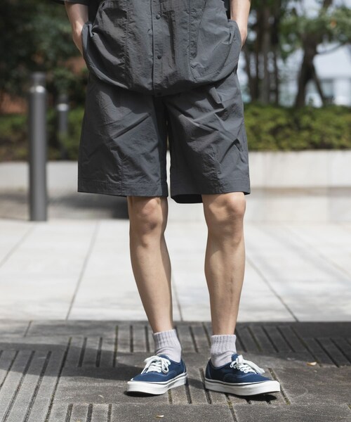 EKAL（エカル）の「『撥水/接触冷感/UR TECH』ナイロンタッサーショーツ（その他パンツ・メンズ・グラファイト/レイクブルー/ネイビー・M/L）」の9枚目の写真