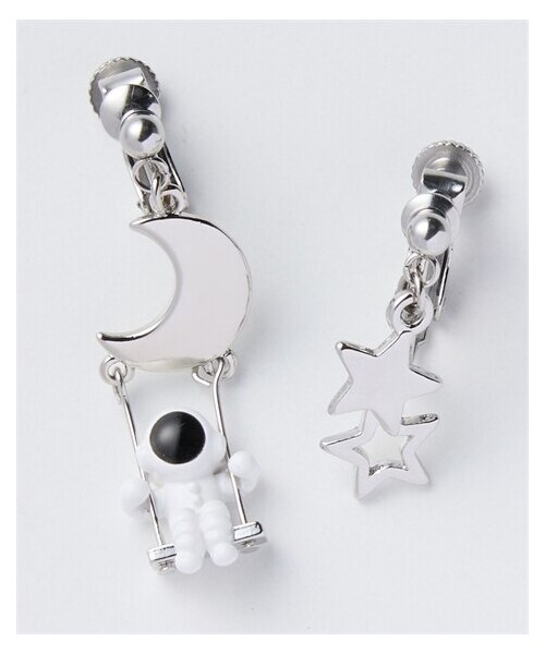 nissen（ニッセン）の「gargle（ガーグル）ロマン飛行士（選べるピアス・イヤリング）（ピアス（両耳用）・メンズ・シルバー/ゴールド・1=ピアス/2=イヤリング）」の3枚目の写真