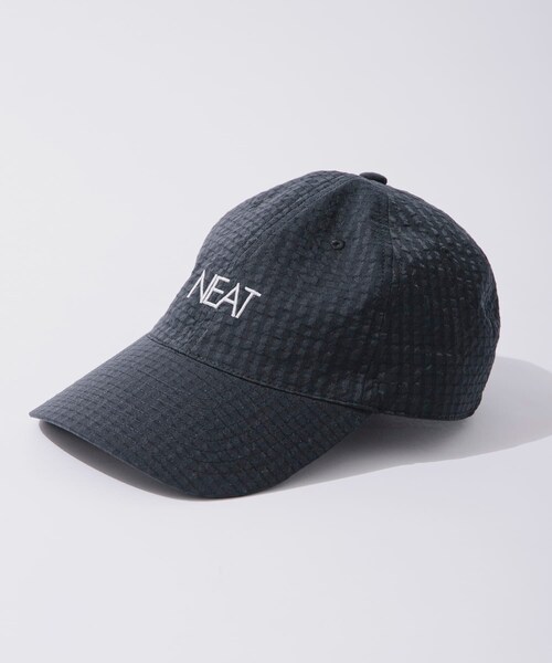 URBAN RESEARCH（アーバンリサーチ）の「『別注』NEAT×URBS　DOT'S SEERSUCKER CAP（キャップ・メンズ・BLACK/BROWN・One）」の10枚目の写真