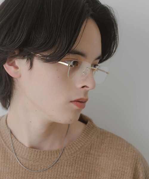 SENSE OF PLACE by URBAN RESEARCH（センスオブプレイスバイアーバンリサーチ）の「リムレスサングラス（メガネ・メンズ・SILVER/GOLD・One）」の10枚目の写真