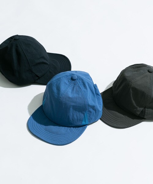 EKAL（エカル）の「『UR TECH』ナイロンタッサーキャップ（キャップ・メンズ・レイクブルー/ネイビー/グラファイト・one）」の18枚目の写真