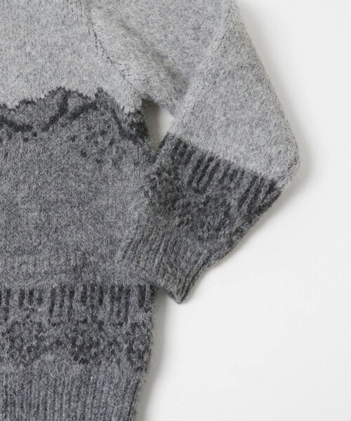 EKAL（エカル）の「TATESHINAカウチンニット（カーディガン/ボレロ・メンズ・マウンテン/ディア・M/L）」の14枚目の写真