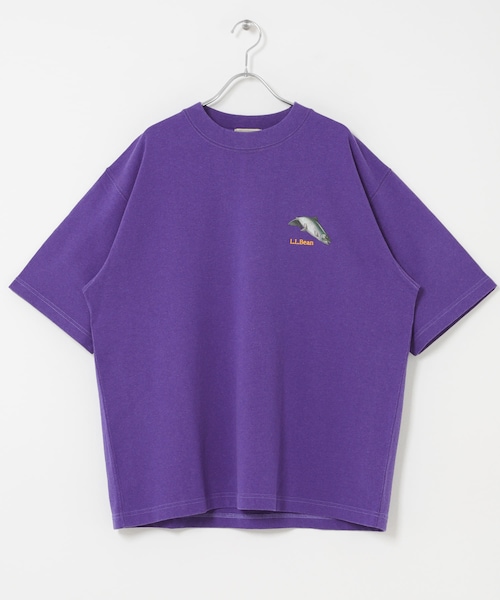 URBAN RESEARCH DOORS(アーバンリサーチドアーズ)の「L.L.Bean JAPAN EDITION 1980 SS CATALOG TROUT T-SHIRTS(Tシャツ/カットソー・メンズ・ECRU/BIRCH/NAVY/TOP VIOLET/TOP TEAL・M/L/XL)」の5枚目の写真