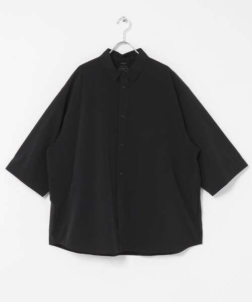EKAL(エカル)の「『吸水速乾/通気性/軽量』DOT AIR HALF-SLEEVE SHIRTS(シャツ/ブラウス・メンズ・ブラック/グレー/ネイビー・M/L)」の12枚目の写真