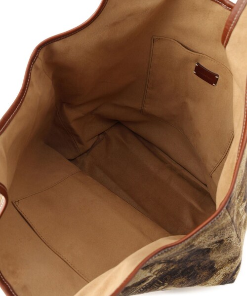 ADAM ET ROPE'(アダムエロペ)の「【A VACATION(ア バケーション)】TENT L AFRICA(トートバッグ・レディース・ブラウン・F)」の20枚目の写真