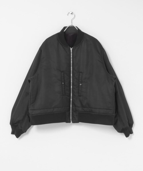 URBAN RESEARCH（アーバンリサーチ）の「Unlikely　Reversible MA-1（MA-1・メンズ・BLACK・L/XL）」の6枚目の写真