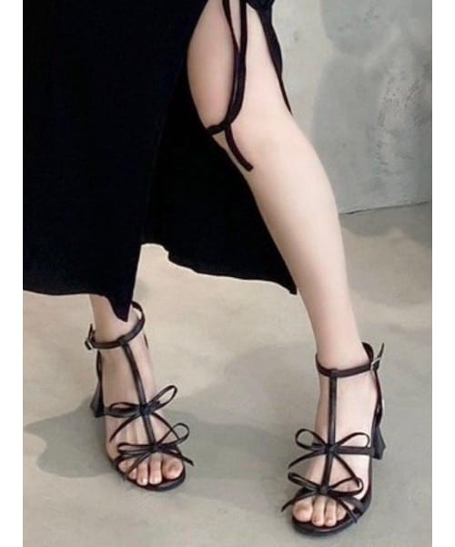 EATME（イートミー）の「リボンサンダル（サンダル・レディース・アイボリー/ブラック/レッド/ブルー・S/M/L）」の20枚目の写真