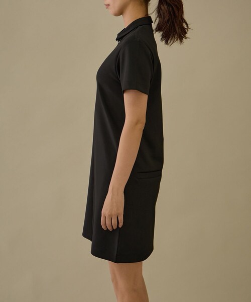 ROPE'(ロペ)の「レクチュールエコダンボールワンピース(ワンピース・レディース・ブラック/ベージュ系・L/M/S)」の22枚目の写真