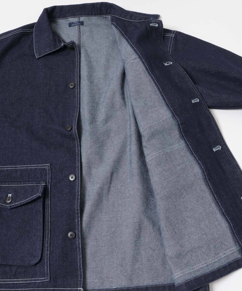 ITEMS URBANRESEARCH（アイテムズ アーバンリサーチ）の「デニム カバーオール（カバーオール・メンズ・BLK/NVY/BLU・M/L）」の22枚目の写真