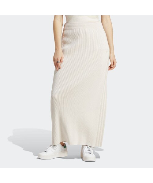 adidas（アディダス）の「Blue Version ニット ロングスカート