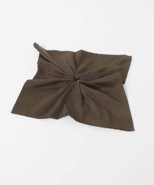 KBF（ケイビーエフ）の「サテンシュシュ(特大)（ヘアゴム・レディース・BEIGE/D.KHAKI・One）」の14枚目の写真