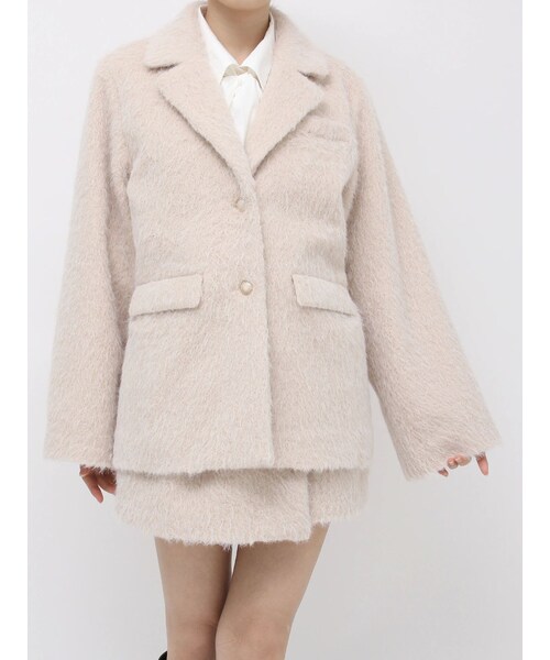 dazzlin/シャギーテーラージャケット dazzlin（ダズリン）の「シャギーテーラージャケット（テーラード