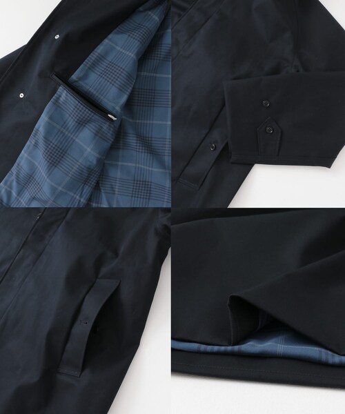 EKAL(エカル)の「nanamica GORE-TEX Balmacaan Coat(ステンカラーコート・メンズ・N・S/M/L)」の12枚目の写真
