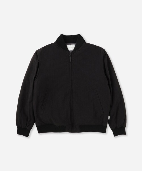 Saturdays NYC(サタデーズ ニューヨークシティ )の「PADDED BLOUSON(ブルゾン・レディース・ブラック/キャメル/カーキ・L/M/S)」の4枚目の写真