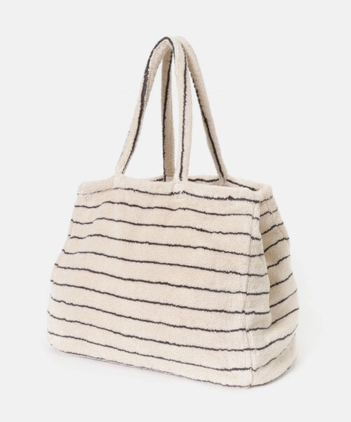 URBAN RESEARCH(アーバンリサーチ)の「NARAM WEEKEND BAG(トートバッグ・レディース・Creme Ink/Lilac Yel/Seafoam D・-)」の11枚目の写真