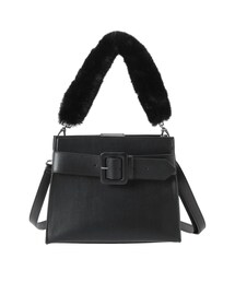 EATME | 2WAYフェイクファー付きBAG(ハンドバッグ)