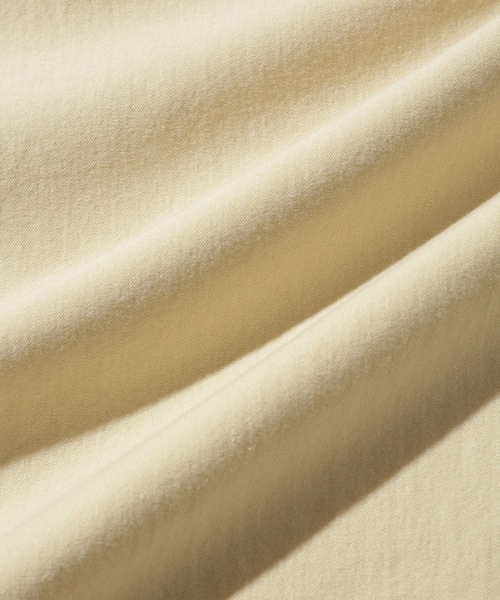 ADAM ET ROPE'（アダムエロペ）の「【AURALEE/オーラリー】ELASTIC HIGH GAUGE SWEAT P/O（スウェット・メンズ・ブラック/キナリ・3/4）」の14枚目の写真