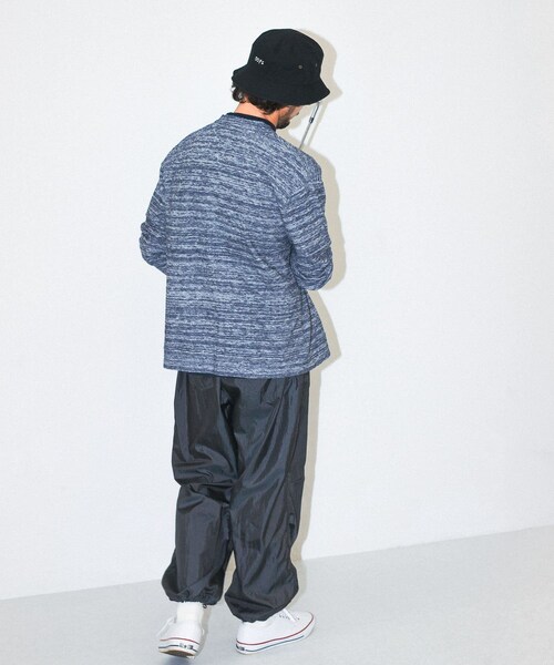 URBAN RESEARCH Sonny Label（アーバンリサーチサニーレーベル）の「OOPS　ランダムパイルカーディガン（カーディガン/ボレロ・メンズ・ベージュ/オートミール/ネイビー・M/L）」の19枚目の写真