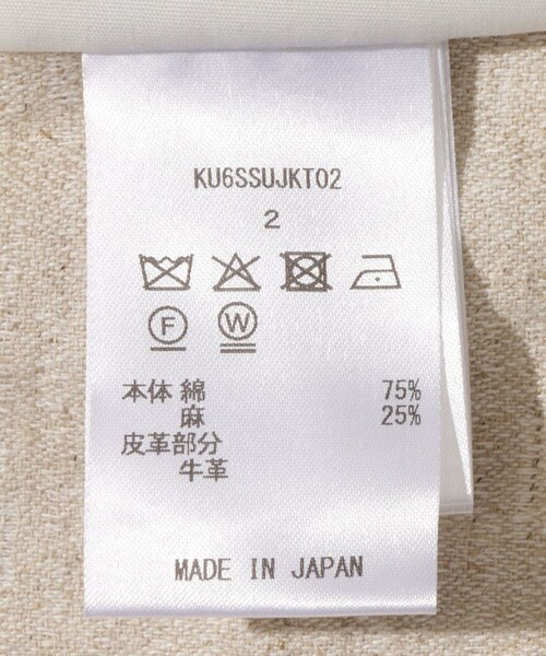 ADAM ET ROPE'（アダムエロペ）の「【KYOU/キョウ】ALICE GRAPHIC MEMORIAL JACKET（テーラードジャケット・メンズ・キナリ・1/2）」の17枚目の写真