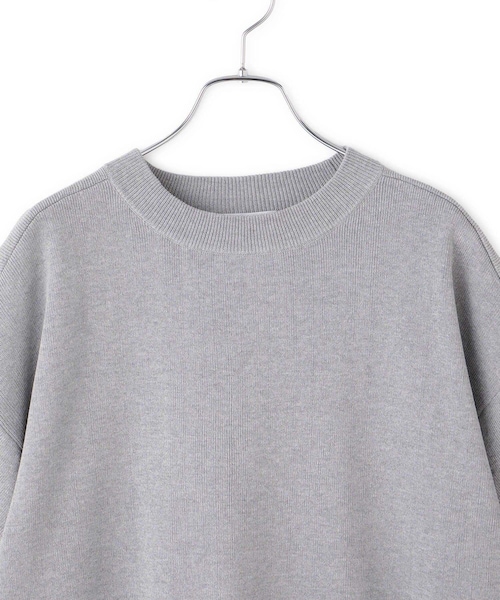 ADAM ET ROPE'(アダムエロペ)の「【WEB限定】シャツコンビニットプルオーバー(ニット/セーター・レディース・ブラック/グレー/ダークブラウン・F)」の17枚目の写真