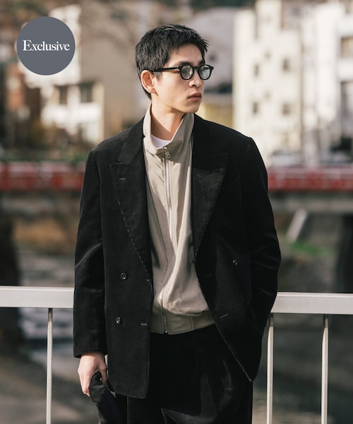 URBAN RESEARCH（アーバンリサーチ）の「『別注』NEAT×URBS　HD Corduroy Paul JKT（テーラードジャケット・メンズ・BLACK・44/46/48/50）」の19枚目の写真