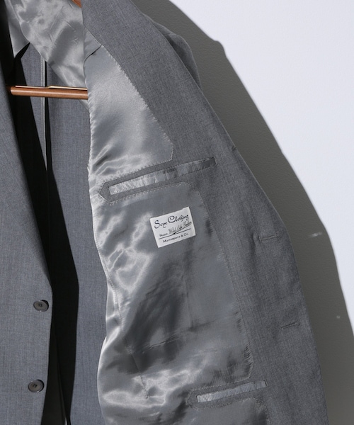 ADAM ET ROPE'（アダムエロペ）の「【Scye Clothing】EX Suit（スーツジャケット・メンズ・グレー/スミクロ・36/38/42/44/40）」の17枚目の写真