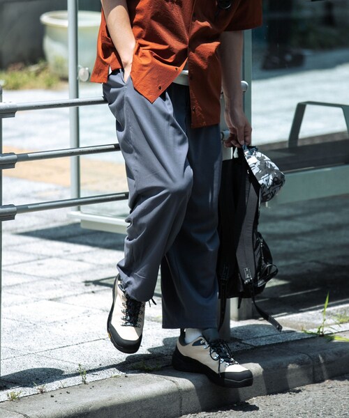 EKAL（エカル）の「『速乾/イージーケア』SMOOTH WOOLYLIKEテーパードパンツ（その他パンツ・メンズ・ライトグレー/チャコール/ネイビー・M/L）」の17枚目の写真