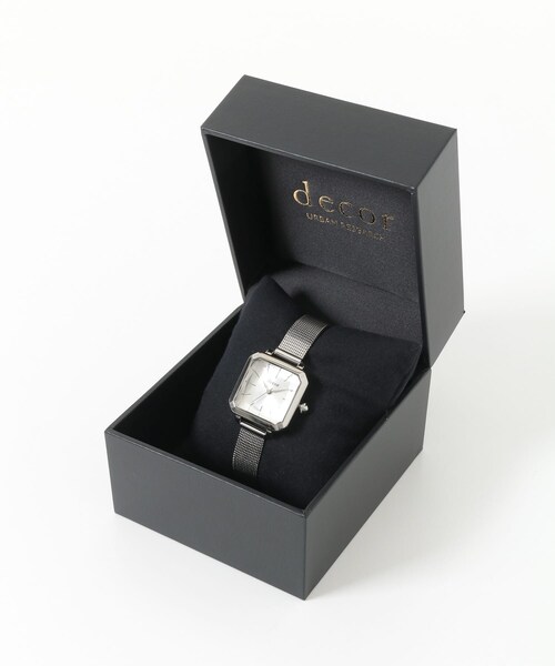 URBAN RESEARCH(アーバンリサーチ)の「decor『デコール』 MeshBeltWatch(アナログ腕時計・レディース・Silver/RoseGold・-)」の14枚目の写真