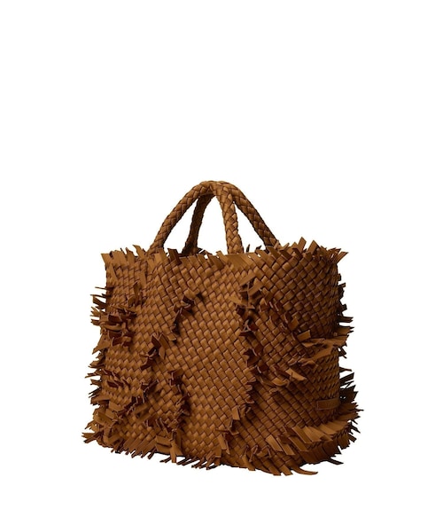 ADAM ET ROPE'（アダムエロペ）の「【J'aDoRe・一部店舗限定】【NAGHEDI（ナゲディ）】ST BARTHS medium TOTE（トートバッグ・レディース・ブラウン・F）」の6枚目の写真