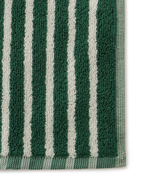 ADAM ET ROPE'(アダムエロペ)の「【J'aDoRe・店舗限定】【TEKLA】Terry Towels Striped (Washcloth)(ハンカチ/ハンドタオル・レディース・グリーン系/ネイビー系/ブラウン系・F)」の15枚目の写真