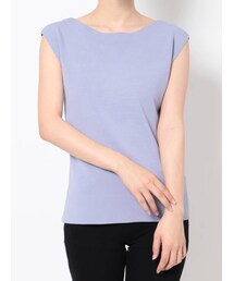 LAGUNAMOON | ミニマルボートネックニットプルオーバー(ニット/セーター)