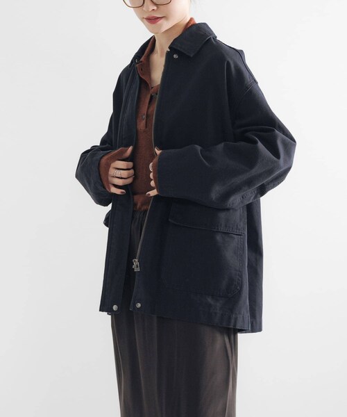 URBAN RESEARCH（アーバンリサーチ）の「コットンオックスカバーオール（カバーオール・レディース・CHERRY RED/BROWN/NAVY・FREE）」の20枚目の写真