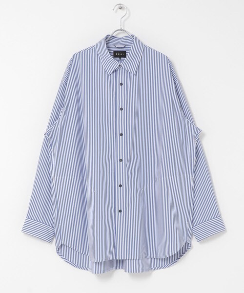 EKAL（エカル）の「エステネージュ ロングスリーブシャツ（シャツ/ブラウス・メンズ・サックス/ストライプ・M/L）」の13枚目の写真