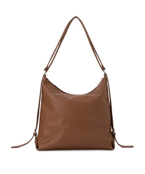 ROPE' PICNIC(ロペピクニック)の「2WAYリュック&ショルダーバッグ(ショルダーバッグ・レディース・ブラック/キナリ/ブラウン・F)」の11枚目の写真