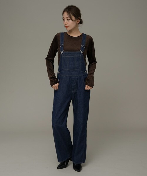 URBAN RESEARCH Sonny Label（アーバンリサーチサニーレーベル）の「デニムオーバーオール（サロペット/オーバーオール・レディース・ワンウォッシュ/インディゴ・FREE）」の11枚目の写真