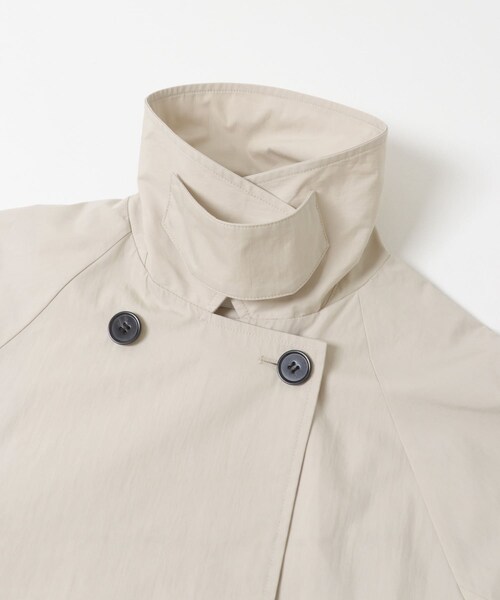 URBAN RESEARCH DOORS（アーバンリサーチドアーズ）の「袖ボリュームスタンドコート（ステンカラーコート・レディース・L.BEIGE/BEIGE・Free）」の13枚目の写真